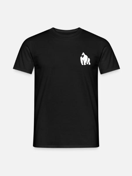 gorille - T-shirt homme - noir