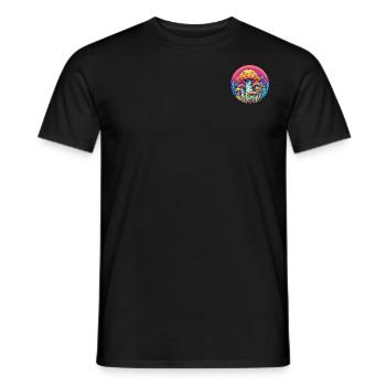 SALON - T-shirt homme - noir - Devant - AI Model Male 178 light (178cm)