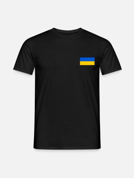 Ukraine - Men's T-Shirt - black