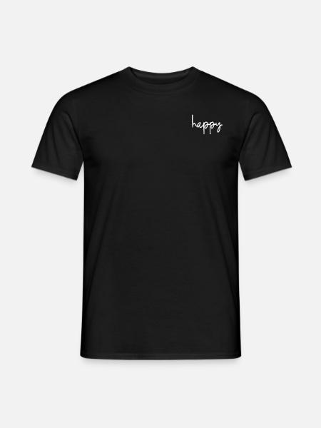 Content - T-shirt homme - noir