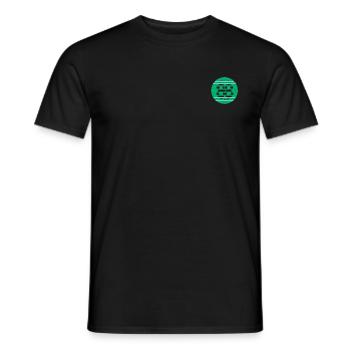 Modèle 88 - T-shirt homme - noir - Devant - AI Model Male 178 light (178cm)