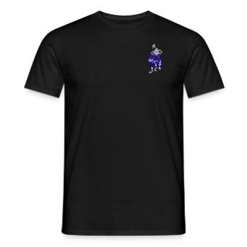 Cool Rabbit - Männer T-Shirt - Schwarz - Vorne - AI Model Male 178 light (178cm)