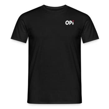 Opi - Männer T-Shirt - Schwarz - Vorne - AI Model Male 178 light (178cm)