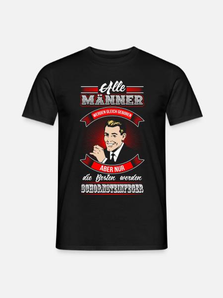 Schornsteinfeger - Beste Männer - Männer T-Shirt - Schwarz