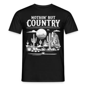 Rien que la campagne - T-shirt homme - noir - Devant - AI Model Male 178 light (178cm)