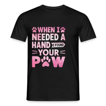 Dog Mom Gifts for Women - Männer T-Shirt - Schwarz - Vorne - AI Model Male 178 light (178cm)