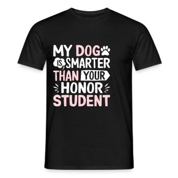 Dog Mom Gifts for Women - Männer T-Shirt - Schwarz - Vorne - AI Model Male 178 light (178cm)