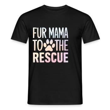Dog Mom Gifts for Women - Männer T-Shirt - Schwarz - Vorne - AI Model Male 178 light (178cm)
