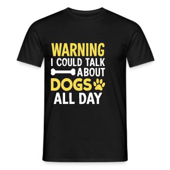 Dog Mom Gifts for Women - Männer T-Shirt - Schwarz - Vorne - AI Model Male 178 light (178cm)