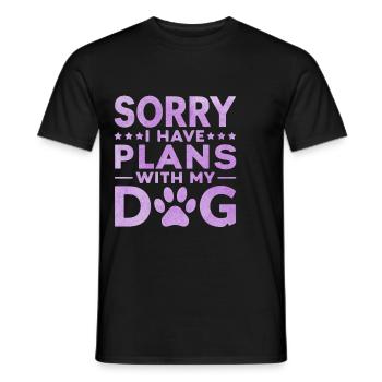 Dog Mom Gifts for Women - Männer T-Shirt - Schwarz - Vorne - AI Model Male 178 light (178cm)