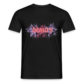 Beauty - Men's T-Shirt - black - Front - AI Model Male 178 light (178cm)