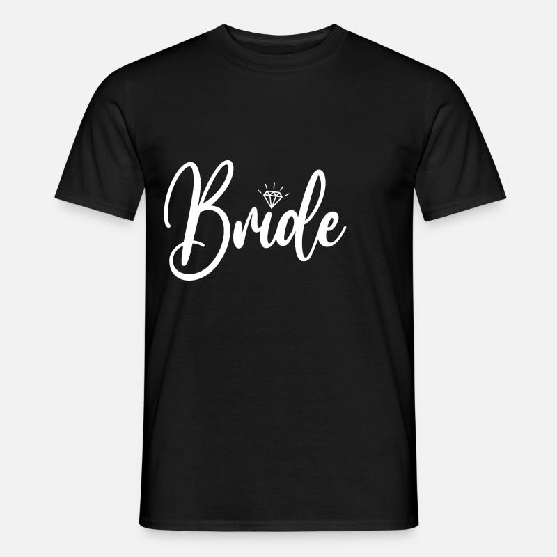Bride - Männer T-Shirt - Schwarz