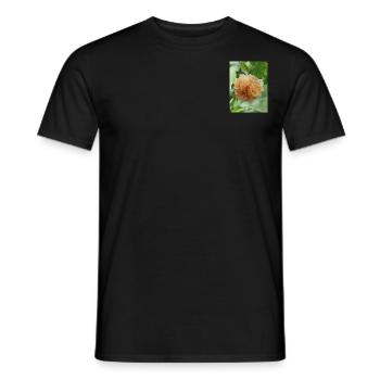 Blühende Frühlings Rose - Männer T-Shirt - Schwarz - Vorne - AI Model Male 178 light (178cm)