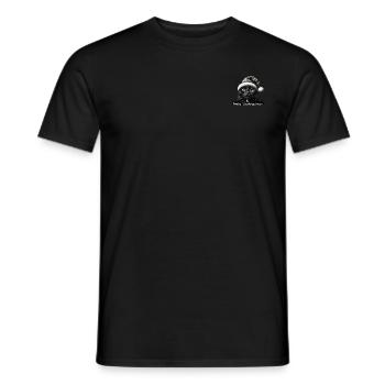 Frohe Weihnachten Katze - Männer T-Shirt - Schwarz - Vorne - AI Model Male 178 light (178cm)