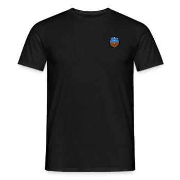 TheBylots - Horizon "Airline Pilot to be" - T-shirt homme - noir - Devant - AI Model Male 178 light (178cm)