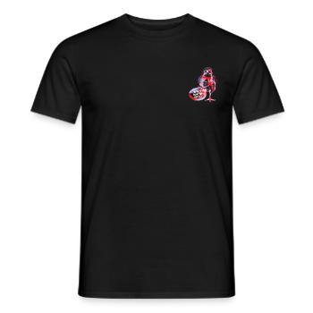 WhoMadeWho - Zombie Chick - T-shirt homme - noir - Devant - AI Model Male 178 light (178cm)