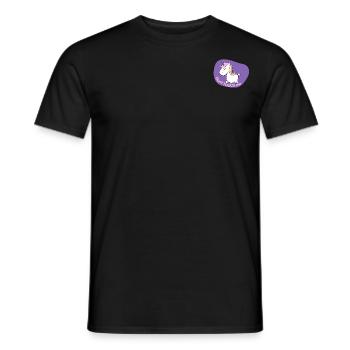 Don‘t touch me - Männer T-Shirt - Schwarz - Vorne - AI Model Male 178 light (178cm)