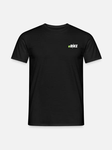 vélo e - T-shirt homme - noir