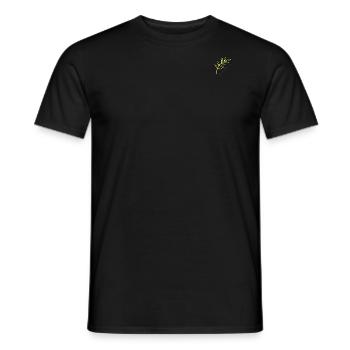 Ressentez la nature - T-shirt homme - noir - Devant - AI Model Male 178 light (178cm)