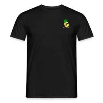 Pineapple Chill - Männer T-Shirt - Schwarz - Vorne - AI Model Male 178 light (178cm)