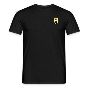 Black Lives Matter Yellow - Men's T-Shirt - black - Front - AI Model Male 178 light (178cm)