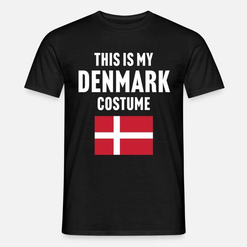 C’est mon costume du Danemark - T-shirt homme - noir