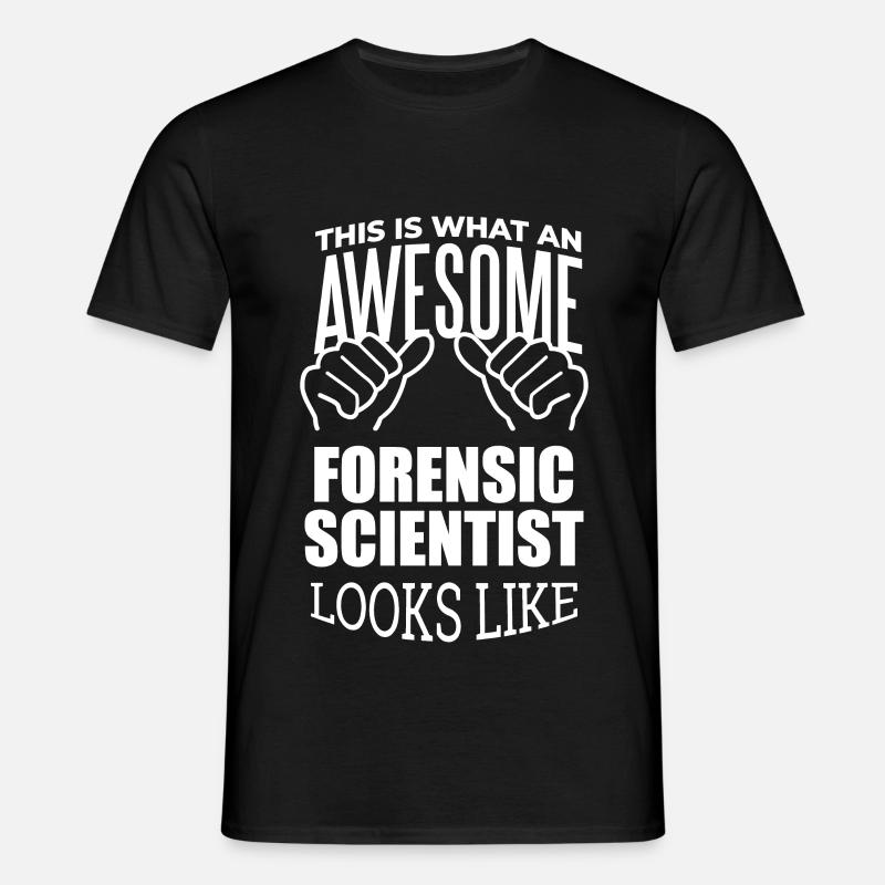 Forensic Science - Men's T-Shirt - black