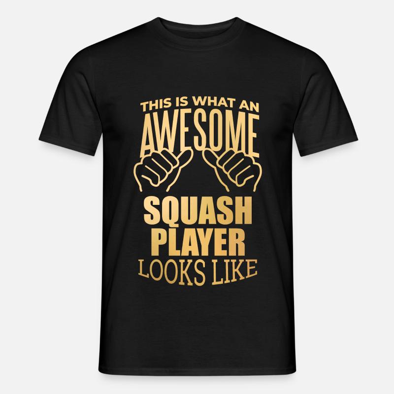 quetschen - Männer T-Shirt - Schwarz