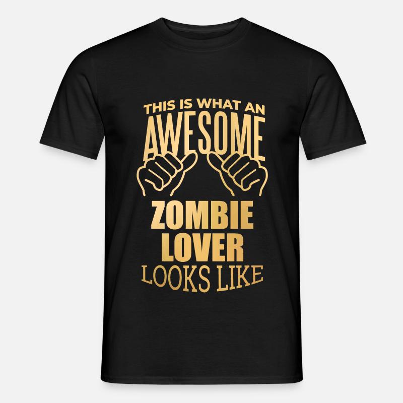 Zombie - Männer T-Shirt - Schwarz