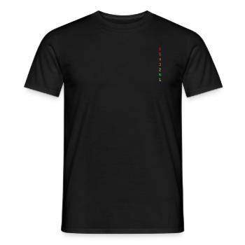 Gears moto - T-shirt homme - noir - Devant - AI Model Male 178 light (178cm)