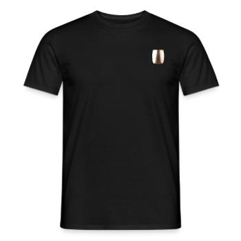 Mug en cuivre Mule de Moscou - T-shirt homme - noir - Devant - AI Model Male 178 light (178cm)