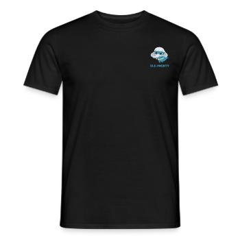 ELE-MIGHTY - T-shirt homme - noir - Devant - AI Model Male 178 light (178cm)
