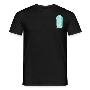 Pflanzenmilch lustiger Spruch für Veganer - Männer T-Shirt - Schwarz - Vorne - AI Model Male 178 light (178cm)