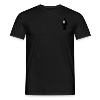 Guide de l'auto-stoppeur de protéger - T-shirt homme - noir - Devant - AI Model Male 178 light (178cm)
