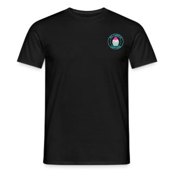 ALLES, WAS ICH BRAUCHE, IST CUPCAKE - Männer T-Shirt - Schwarz - Vorne - AI Model Male 178 light (178cm)