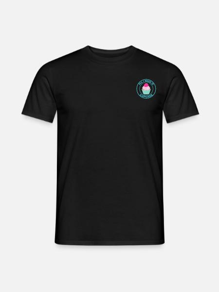 ALL I NEED IS CUPCAKE - Men's T-Shirt - black