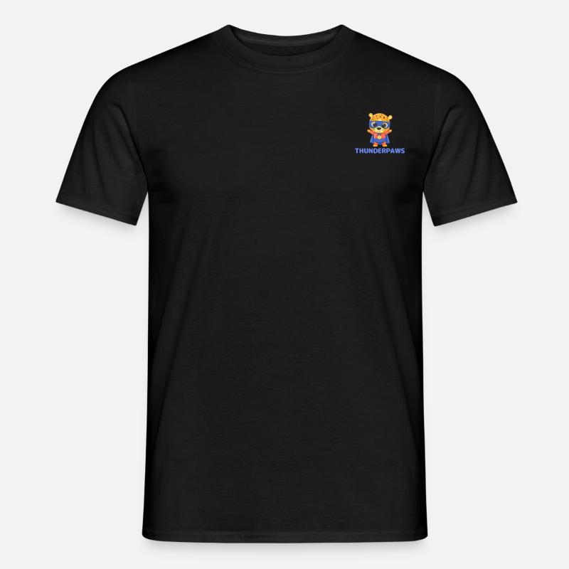 DONNERPFOTEN - Männer T-Shirt - Schwarz