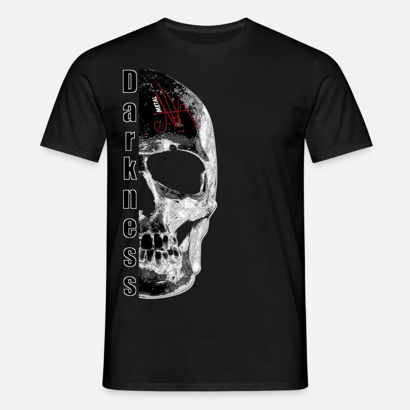 finsterniss - Männer T-Shirt - Schwarz