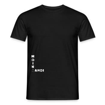 Ancre Moin Ahoy - T-shirt homme - noir - Devant - AI Model Male 178 light (178cm)