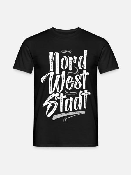 Frankfurt Nordweststadt FFM - Männer T-Shirt - Schwarz