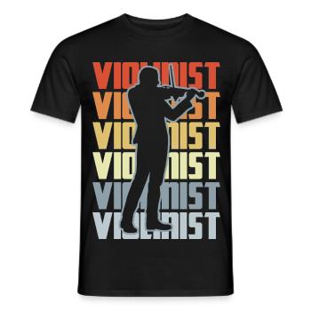 Vintage Geiger - Männer T-Shirt - Schwarz - Vorne - AI Model Male 178 light (178cm)