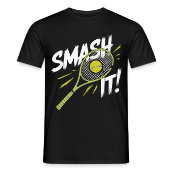Ich kann kein Padel haben - Männer T-Shirt - Schwarz - Vorne - AI Model Male 178 light (178cm)