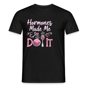 Pregnancy Craving Funny - Men's T-Shirt - black - Front - AI Model Male 178 light (178cm)
