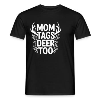 Frauen, Die Eine Starke Natur Im Freien Jagen, Die - Männer T-Shirt - Schwarz - Vorne - AI Model Male 178 light (178cm)