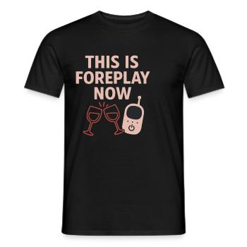 Erste Date Nacht, Nachdem Baby Neue Eltern Wieder - Männer T-Shirt - Schwarz - Vorne - AI Model Male 178 light (178cm)