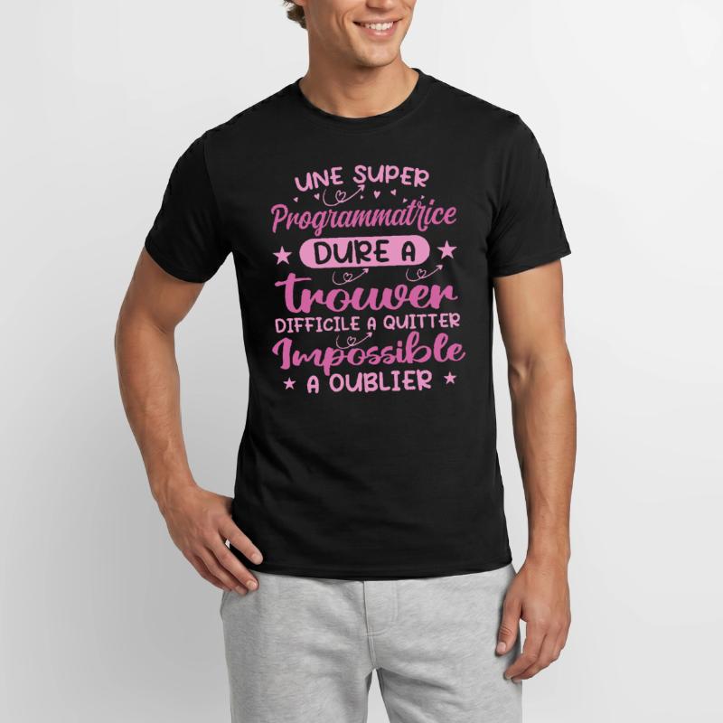 Ein Super Programmierer - Programmierer Geschenk Männer T-Shirt