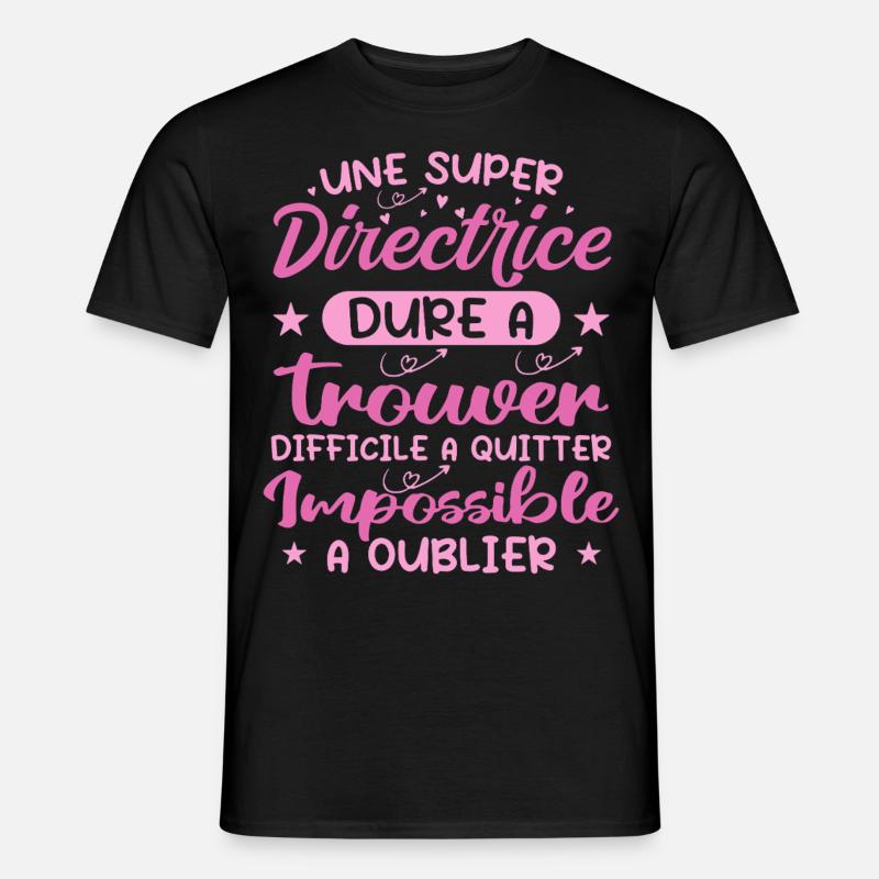 Ein Super-Regisseur - Hauptgeschenk - Männer T-Shirt - Schwarz