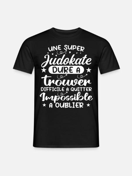 A Super Judoka - Judoka Gift - Men's T-Shirt - black