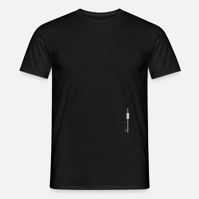Fader - Männer T-Shirt - Schwarz