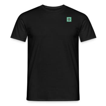 Shoot - Männer T-Shirt - Schwarz - Vorne - AI Model Male 178 light (178cm)